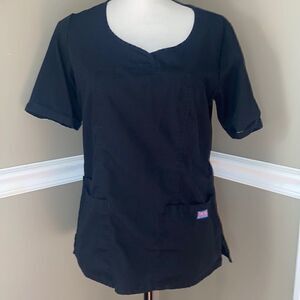 Cherokee Black Scrub Top 